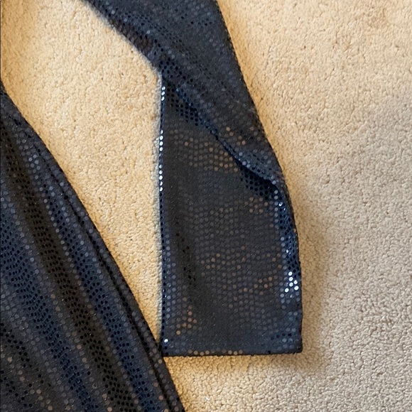 DIVIDED H&M BLACK SEQUIN BODYCON DRESS‎ WITH CUT-OUT DETAIL - Picture 3 of 11